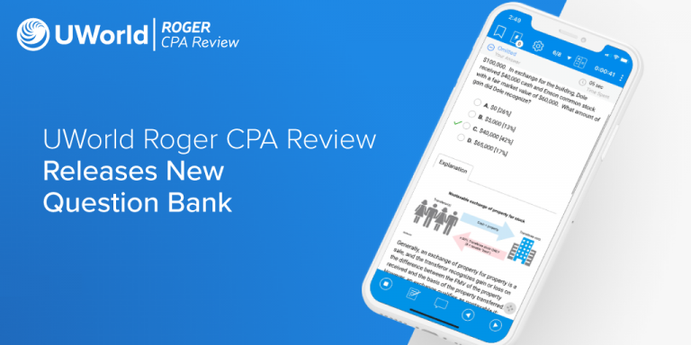 UWorld Roger CPA Review Releases New Question Bank