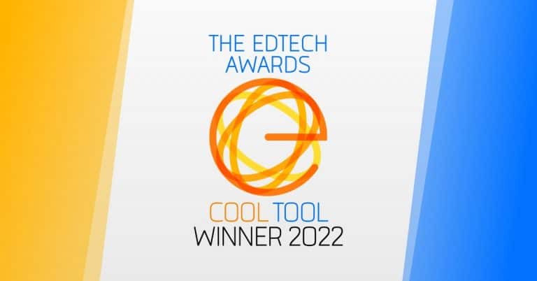 2022 EdTech Award Badge awarded to UWorld in multiple categories