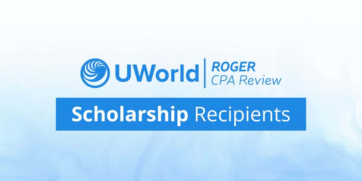 UWorld Roger CPA Review Awards Bi-Annual Scholarships to 10 Future 