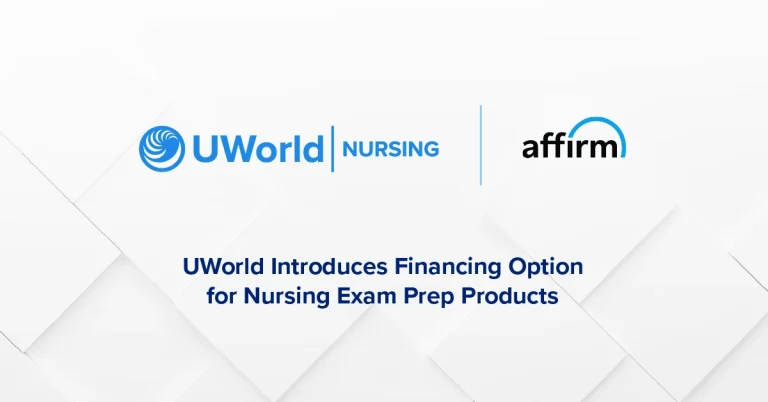 Banner Image with UWorld Nursing and Affirm Logos