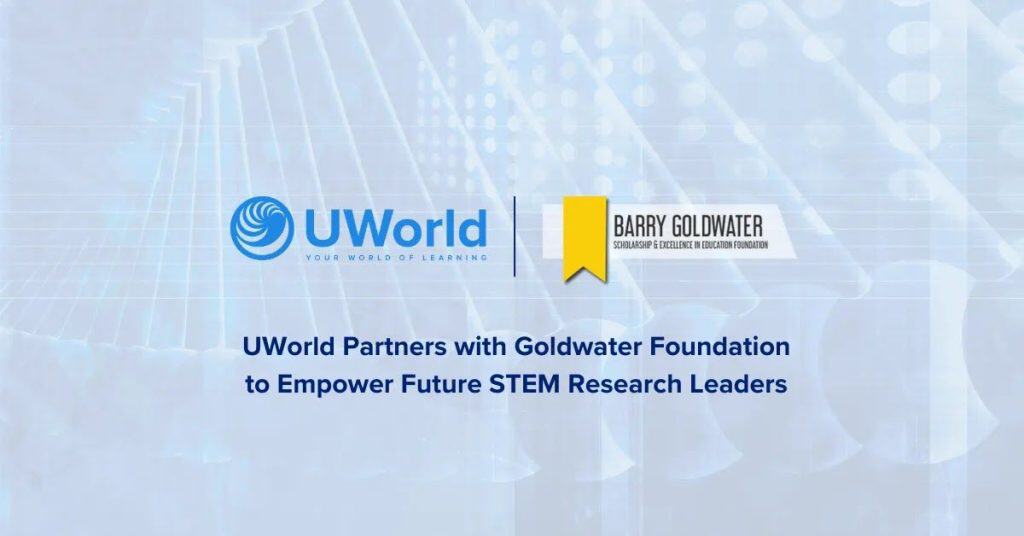 UWorld partners with Goldwater Foundation to empower future STEM research leaders.