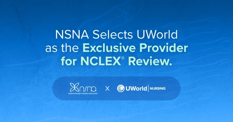 UWorld Selected as Exclusive NCLEX® Prep Resources Provider for National Student Nurses’ Association