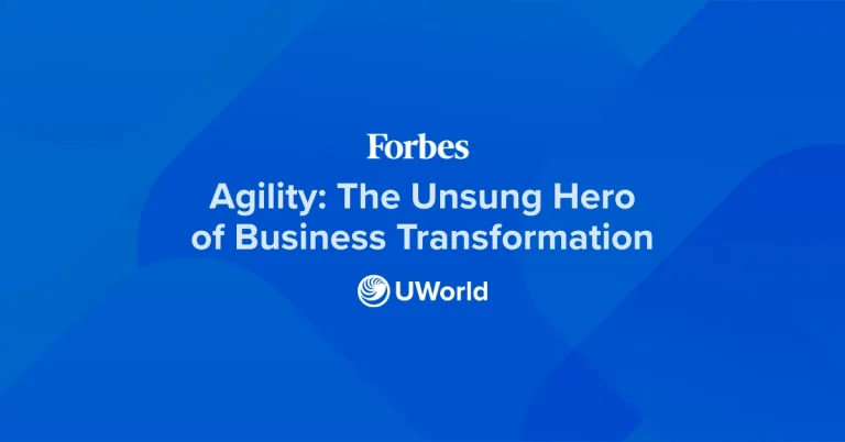 Forbes Article on Agility by Dr. C