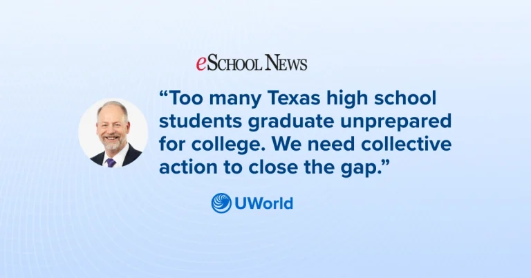 Too Many Texas high school students graduate unprepared for college. We need collective action to close the gap.